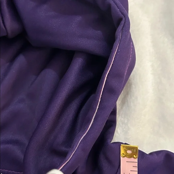 Purple Hooded Men's Sweatshirt #44 Foreman - Picture 6 of 9